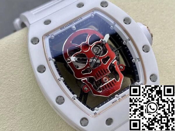 3 65 21fdf1d8 e2de 4de2 a598 7cdcb1a448cb Richard Mille RM52-01 1:1 Best Edition YS Factory Tourbillon Keraaminen kotelo Kuminauha