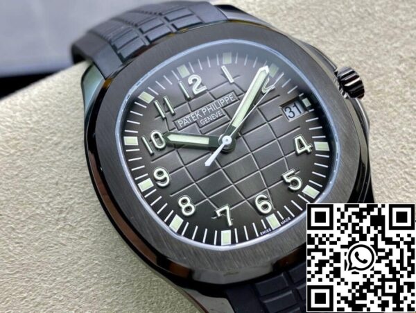 3 65 631513ff 36f7 48fb 9c0c bfa693f136d5 Patek Philippe Aquanaut PP5167 1:1 Best Edition ZF Factory DLC Rubber Strap