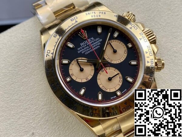 3 65 ba6b93fd 4506 4aed 8271 88f925c71e89 Rolex Cosmograph Daytona M116508-0009 1:1 Najboljša izdaja Čista tovarna Črna številčnica