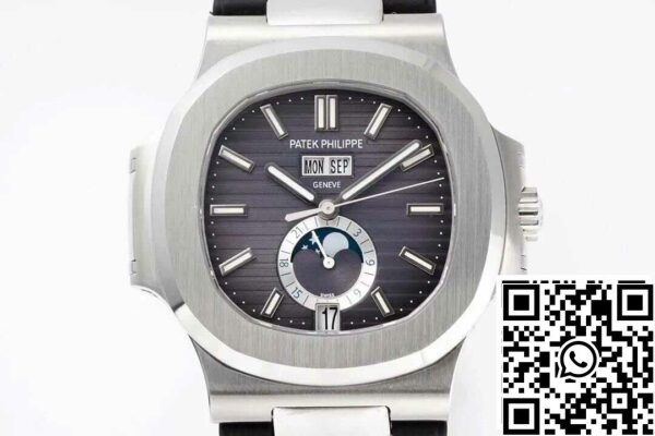 3 66 d7ac232d 2687 44dd afa6 bf957cd666e6 Patek Philippe Nautilus 5726A-001 1:1 Najlepsza edycja PPF Fabryczny pasek gumowy