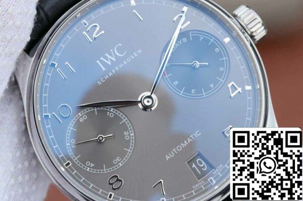 3 68 3 68 5B4Ececec4 8B92 43BF 974E 1A3164C04674 IWC البرتغالية IW500705 1:1 أفضل إصدار ZF Factory V5 مينا رمادي فاتح