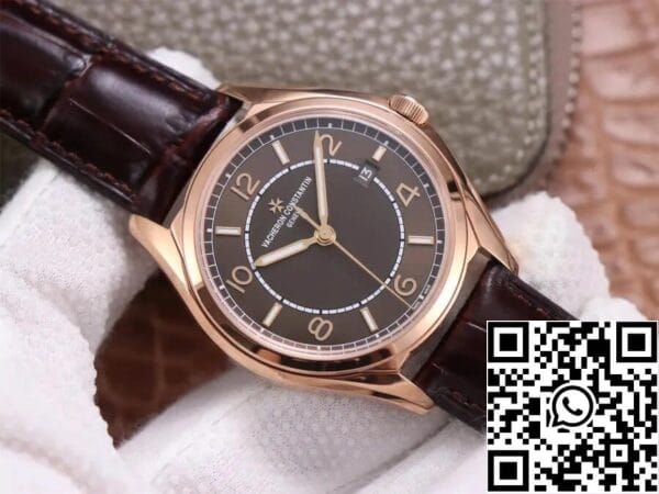 3 68 d6c0d922 0419 44fc bc95 9c3c4ee5eaa1 Vacheron Constantin Fiftysix 4600E/000R-B576 1:1 Best Edition ZF Factory Розово злато