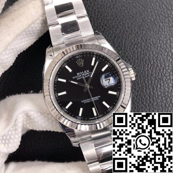 3 6 176e6219 ec4e 4808 8df7 95b1b20d5aa7 Rolex Datejust M126334-0017 1:1 Best Edition VS Fabriek Zwarte Wijzerplaat