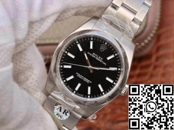 3 6 adf3a36b ced8 43ac 9e9d c33cce7915b5 Rolex Oyster Perpetual 114300 39mm AR Factory 1:1 Best Edition Swiss ETA3132 Black Dial