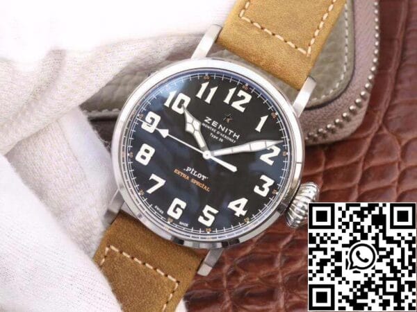 3 704 Zenith Pilot 03.2430.3000/21.C738 XF Factory 1:1 Best Edition Swiss ETA2824-2