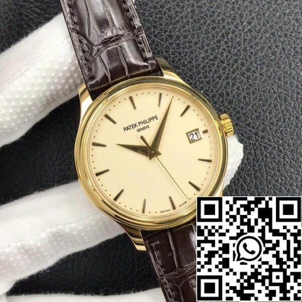 3 70 624e7748 0b6a 43c4 bd78 52880c458d22 Patek Philippe Calatrava 5227J-001 1:1 Best Edition 3K Factory Yellow Gold