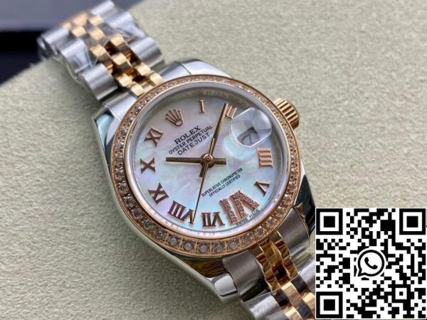 3 71 Rolex Datejust 28MM 1:1 Best Edition BP Factory Quadrante in madreperla