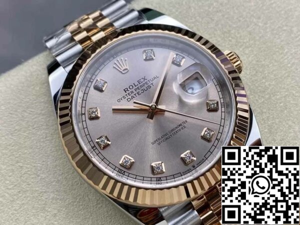 3 72 8585d8f9 5d2d 475a 94a9 9824e287c52b Rolex Datejust 41MM M126331-0008 1:1 Beste Editie Schone Fabrieks Rozegoud