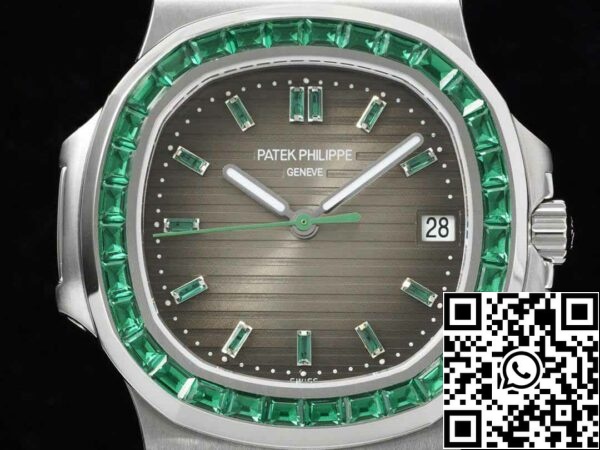 3 73 bab687d5 a1f5 4010 9ceb 1600d322724f Patek Philippe Nautilus 5711 1:1 Best Edition GR Factory Timantti Kehys