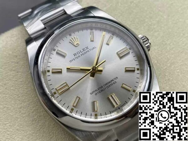 3 73 bbc0b181 f16d 40b2 bc69 3320d24598cb Rolex Oyster Perpetual M126000-0001 36MM 1:1 Best Edition Clean Factory Silver Dial