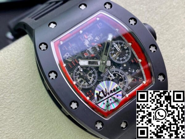 3 73 ca5b29b7 72c3 4c97 99f8 ad0f4d8b0347 Richard Mille RM011 1:1 Beste Edition KV Factory Keramik Schwarzes Armband