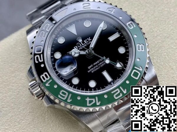 3 74 222ee3f3 f18e 47b1 b22d 931378b2dd7f Rolex GMT Master II M126720VTNR-0001 Oyster Strap Clean Factory V3 Ceramic Bezel