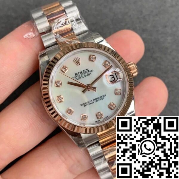 3 76 26c4f201 dcb1 41c0 9ca0 0c9de7ddcf0c Rolex Datejust M278271-0025 1:1 Best Edition GS Factory Quadrante con diamanti incastonati