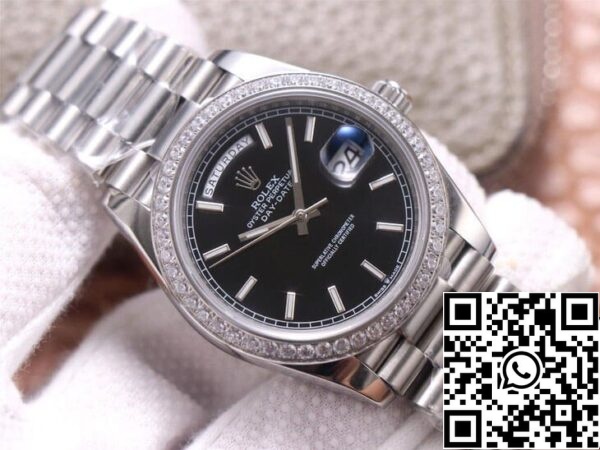 3 76 57fef40d 4a8f 4d8f b729 39c3e13af8cc Rolex Day Date M228349RBR-0002 1:1 Best Edition EW Factory 18ct White Gold