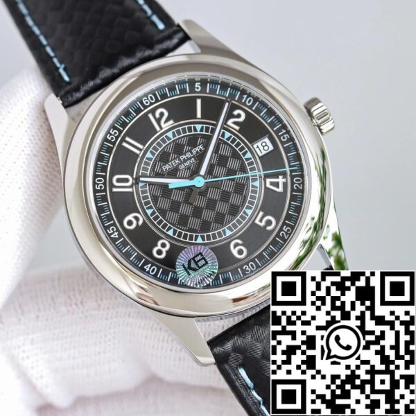 3 76 c83e6dfa dba8 45c1 8a9a 92fdb5ac7b6d Patek Philippe Calatrava 6007G-011 1:1 Best Edition GS Factory Musta kellotaulu