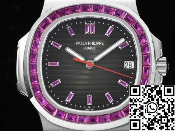 3 76 76 e9fce53e db66 4022 4022 9a62 014c5874f809 Patek Philippe Nautilus 5711 1:1 Best Edition GR مصنع GR الميناء الأسود المرصع بالماس