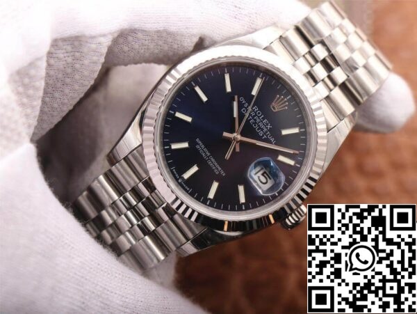 3 77 16945f65 1b29 4e0e a902 0e323c8580a5 Rolex Datejust M126234-0017 1:1 Най-добро издание EW Фабрика Blue Dial