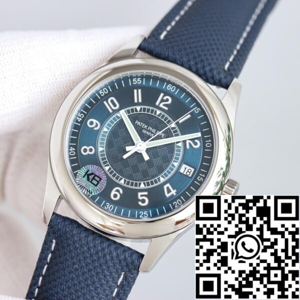 3 77 46355c70 f257 4c95 8f39 4179d49e8328 Patek Philippe Calatrava 6007A-001 1:1 Best Edition GS Factory Mostrador azul