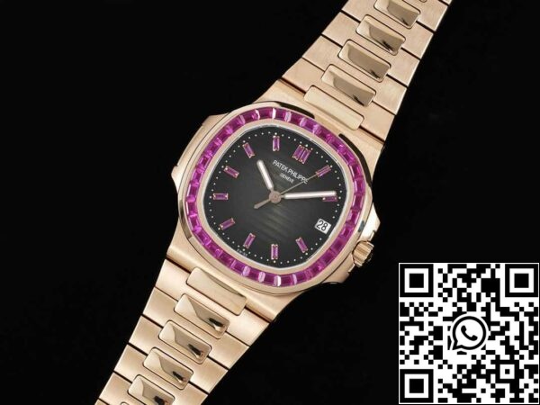 3 77 a21d7287 38a9 4cca 9667 cdf783ccd00e Patek Philippe Nautilus 5711 1:1 Mejor Edición GR Fábrica Oro Rosa Bisel Diamante