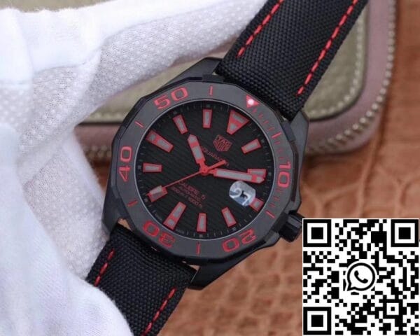 3 77 c4b8a7ee 66d2 4139 b351 c9b3ef5f4487 Tag Heuer Aquaracer WAY208C.RHZ4937 1:1 Best Edition V6 Factory Black Dial Zwitserse