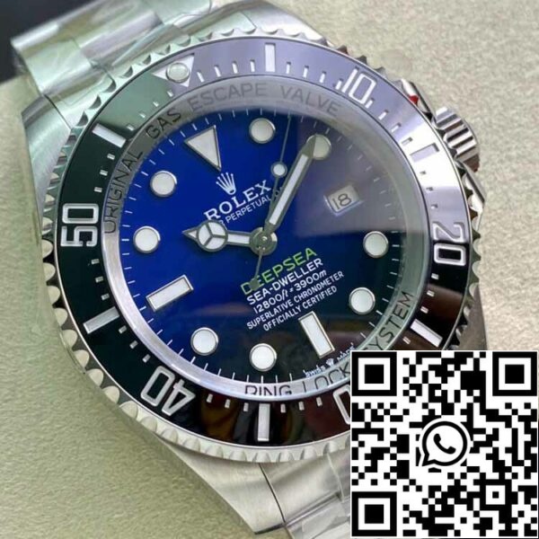 3 783 Rolex Deepsea Sea-Dweller 116660 "D-BLUE" AR Factory 1:1 najboljša izdaja švicarski ETA3135 Blue/Black Dial