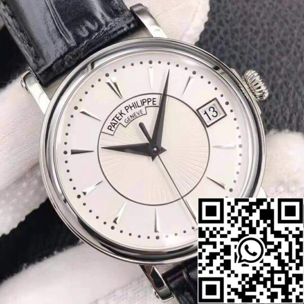 3 78 bf8ed074 3fab 4c55 a0c8 c31c058f95c0 Patek Philippe Calatrava 5153G-010 1:1 Best Edition ZF Factory Fehér számlap