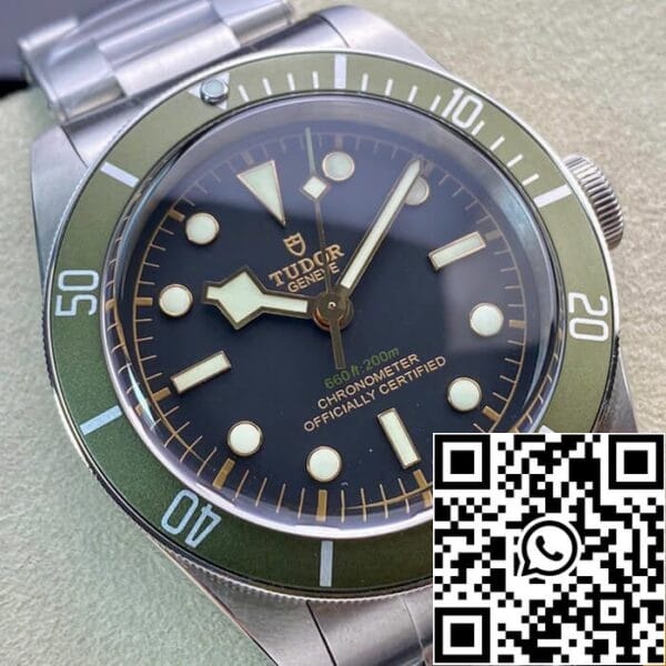 3 790 Tudor Heritage Black Bay 79230G ZF Factory 1:1 Best Edition Sveitsin ETA2824-2 musta kellotaulu