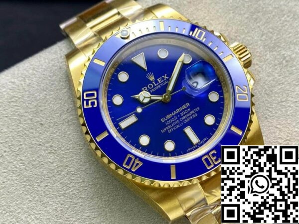 3 79 c0120eb2 c220 46de 9673 1ad688154fb2 Rolex Submariner M116618LB-0003 3135 uurwerk 40mm VS Fabriek Blauwe Wijzerplaat