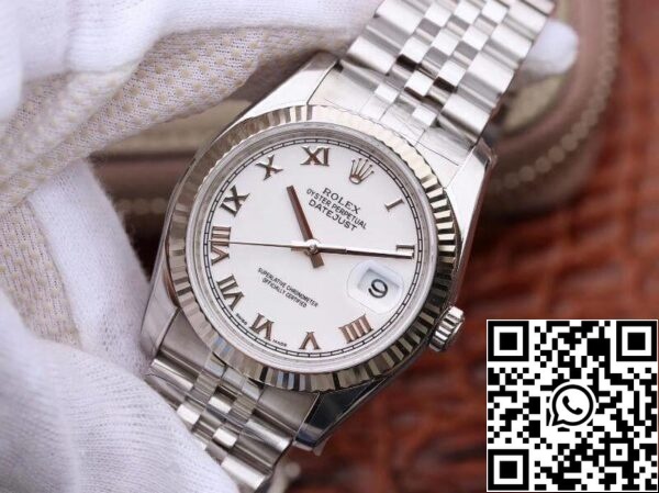 3 7 3c99c492 37f3 4ff8 becc 375e7f84d65c Rolex Datejust 116234 36mm AR Factory 1:1 Best Edition Swiss ETA3135 White Dial