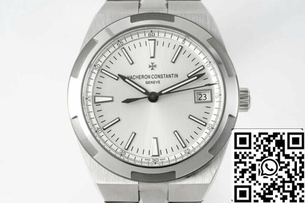 3 7 a68ebe82 1cc1 4219 9cc8 e983921aaf6f Vacheron Constantin Overseas 4500V/110A-B126 1:1 Best Edition ZF Factory Silvery White Dial