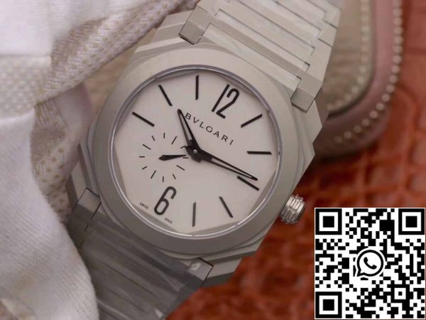 3 7 ca0fbbad dda8 4d5a 92d2 6f2f89f5bc86 Bvlgari Octo Finissimo 103011 1:1 Best Edition BV Factory Silver Grey Dial