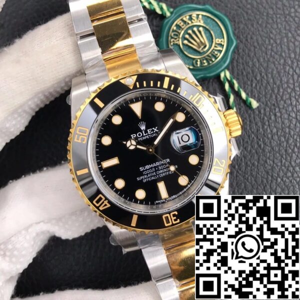 3 81 Rolex Submariner 116613-LN-97203 40MM 3135 uurwerk VS Fabriek Zwarte Wijzerplaat