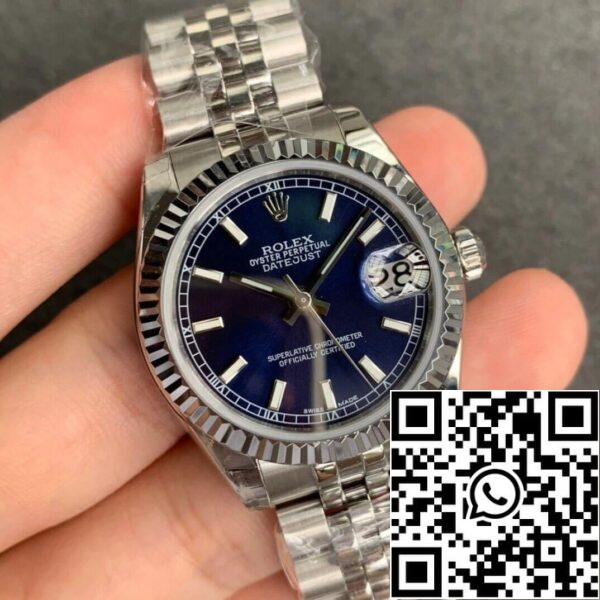 3 81 23d9e4ef 2d76 4c59 aa43 570850ba8789 Rolex Datejust M178274-0037 1:1 Best Edition GS Factory Blå urtavla