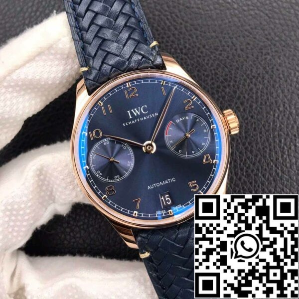 3 81 3 81 95DD95D5752 E0E4 4BF4 4BF2 8D98 5ad7224dfd96 IWC Portugieser IWC IW500713 1:1 Best Edition ZF Factory Blue Dial