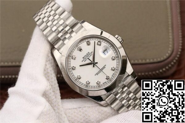 3 81 a7707634 8553 434e aeda 0e20e09e56c0 Rolex Datejust M126300 1:1 Best Edition EW gyári gyémántbetétes számlapja