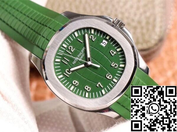 3 81 e14ea497 1674 4482 98ba 5329d4ed1316 Patek Philippe Aquanaut 5168G 1:1 Best Edition ZF fabriek groene wijzerplaat Zwitserse Cal.324 SC