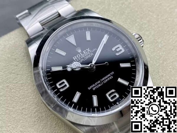 3 82 698ceede 5df0 47c7 950c 26e1f66f0920 Rolex Explorer M124270-0001 36MM 1:1 Best Edition Puhdas Factory Musta soittaa