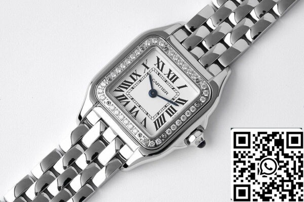 3 85 96fa8293 e104 406d 9a25 f25d0630ee74 Panthere De Cartier W4PN0007 22MM 1:1 Best Edition BV Factory Lunetta con diamanti