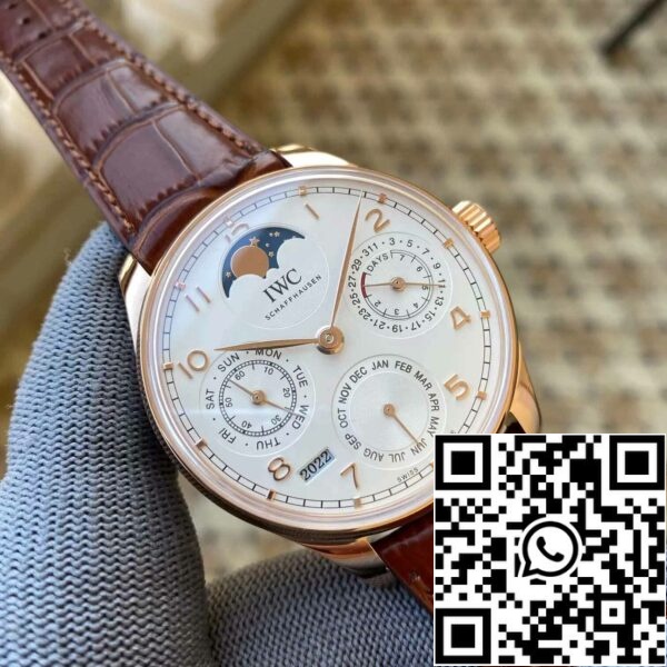 3 86 2142c84a 2cb2 48ae 9cc5 5721f94f0864 IWC Portuguese Perpetual Calendar IW503302 1:1 Best Edition APS Factory Red Gold