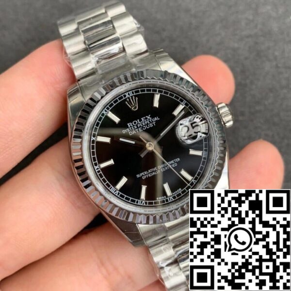 3 86 2cceac8e 8488 4b19 a6e4 061ef8a72907 Rolex Datejust M178274-0034 1:1 Best Edition GS Fabriek Zwarte Wijzerplaat