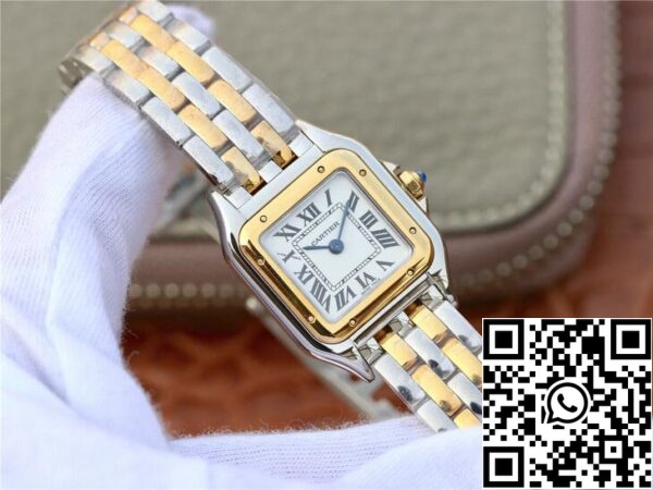 3 86 5d43a69f 0393 4106 9f32 18263c7cd7ee Panthere De Cartier W2PN0006 1:1 Best Edition 8848 Factory White Dial