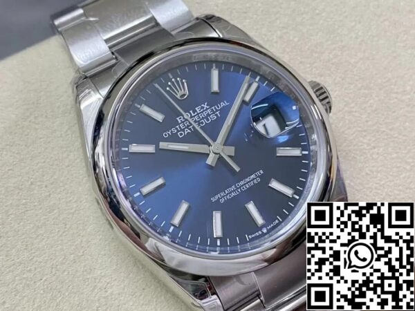 3 86 628cdd06 dc14 4e50 b31c 7f86c3041438 Rolex Datejust M126200-0005 36MM 1:1 Най-добро издание VS Фабрика Син циферблат