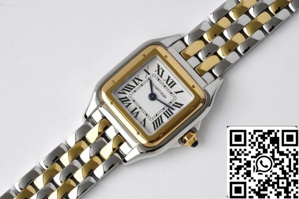 3 88 9a015a82 1adc 461b b2d2 dd41d3ab52db Panthere De Cartier W2PN0006 22MM 1:1 Best Edition BV Factory White Dial