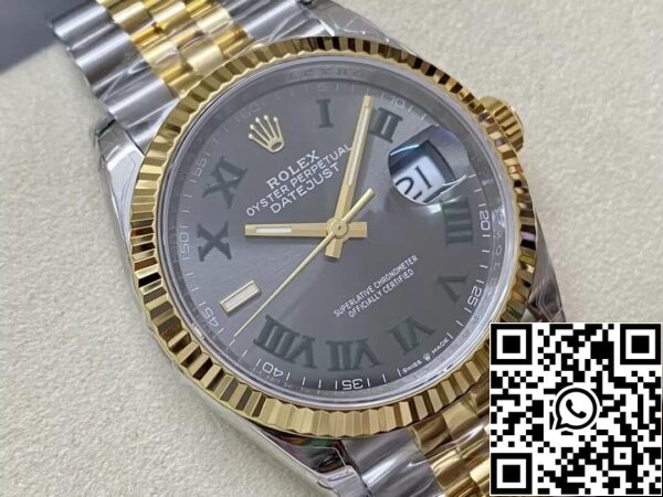 3 88 dc7e9e55 6b58 49d0 9226 867a38c0fa30 Rolex Datejust M126233-0035 36MM 1:1 Best Edition VS Factory Wimbledon számlapja