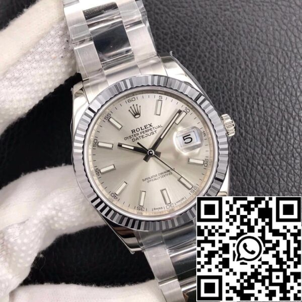 3 8 104aa94d a8d6 4cab a9af 3067bd73bbcf Rolex Datejust M126334-0003 1:1 Best Edition VS Factory Silver Dial