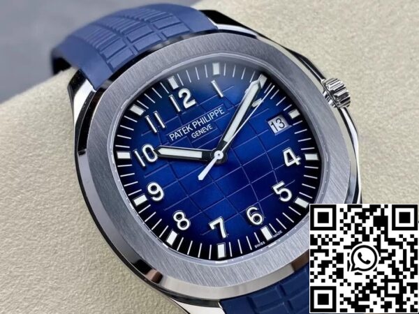 3 8 106439d2 ac17 4c0d adae f16118a83a4d Patek Philippe Aquanaut 5168G-001 1:1 Best Edition 3K gyári kék színárnyalatú számlapja