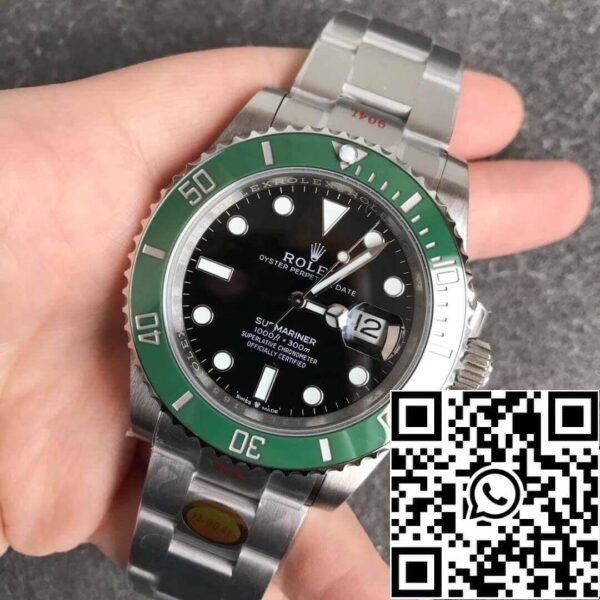 3 8 1362d772 1d4f 4011 a5a1 fbe04ad41d62 Rolex Submariner Date 41mm 126610LV 1:1 Най-добро издание NOOB Фабрика зелен безел