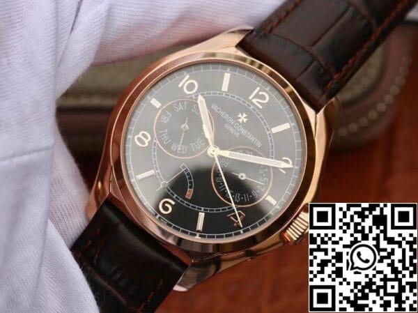 3 8 70a6654d f0c5 4807 b0e3 f2dee9903022 Vacheron Constantin FiftySix Day-Date 4400E/000R/B436 40mm корпус от розово злато 1:1 най-добро издание швейцарски ETA2475