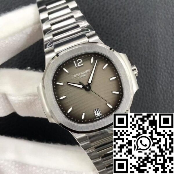 3 90 Patek Philippe Nautilus Ladies 7118/1A-011 1:1 Best Edition 3K Factory Acero inoxidable