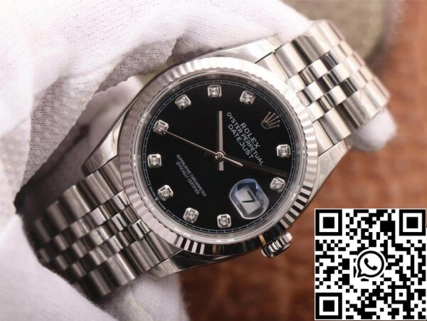 3 90 0b1bf6f9 da75 4ec3 8519 94a62fe0cf09 Rolex Datejust M126234-0027 1:1 Best Edition EW Factory Quadrante nero